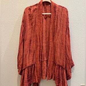 Free People Sasha Tie-Dye Kimono